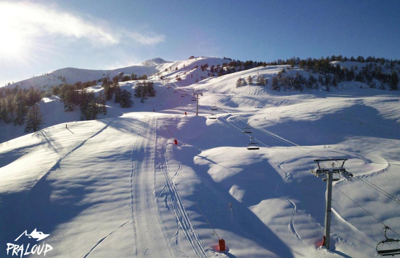 Studio Chaleureux A Uvernet Fours 25M² Avec Vue Montagne Exterior foto