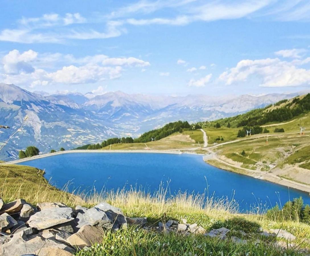 Studio Chaleureux A Uvernet Fours 25M² Avec Vue Montagne Exterior foto