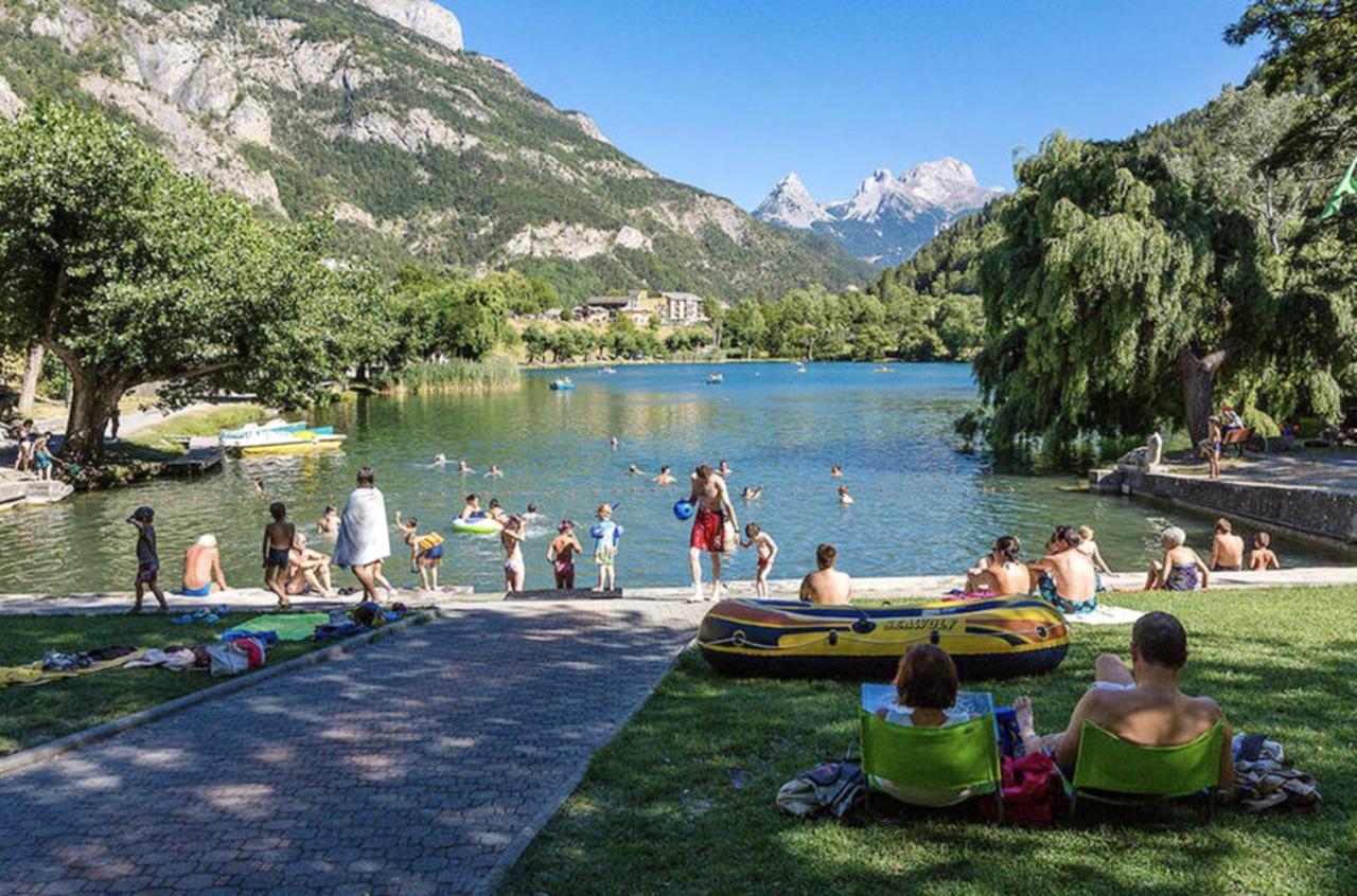 Studio Chaleureux A Uvernet Fours 25M² Avec Vue Montagne Exterior foto