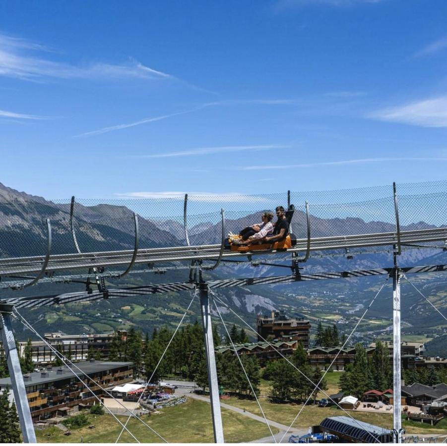 Studio Chaleureux A Uvernet Fours 25M² Avec Vue Montagne Exterior foto